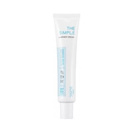 Scinic The Simple Barrier Cream успокаивающий крем, 40 мл