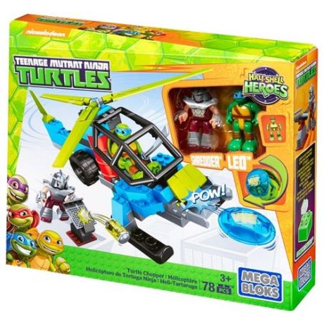 Конструктор Mega Bloks Teenage Mutant Ninja Turtles DMX11 Черепаший вертолет