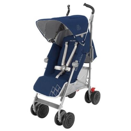 Прогулочная коляска Maclaren Techno XT medieval blue/silver