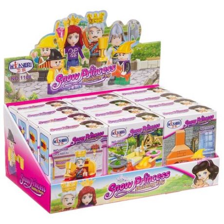 Конструктор Winner Snow Princess 1108 Набор из 12 шт.