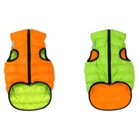 Жилет для собак AiryVest M50 M оранжевый/салатовый