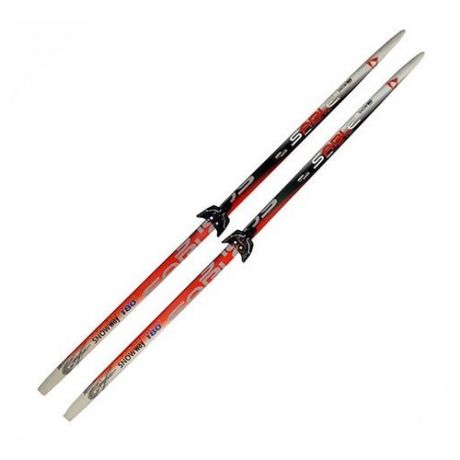 Беговые лыжи STC Sable Snowway с креплениями красный/серый 200 см
