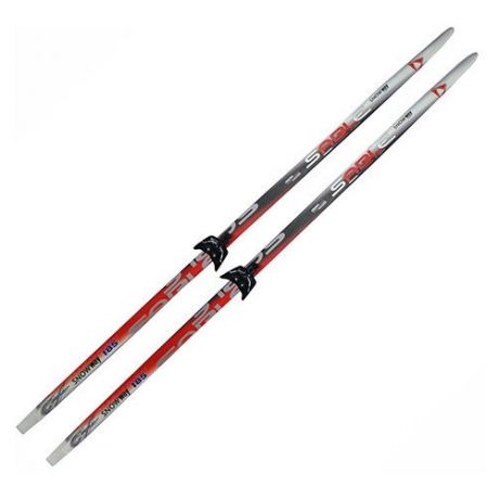Беговые лыжи STC Sable Snowway с креплениями красный/серый 185 см