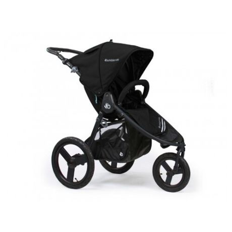 Прогулочная коляска Bumbleride Speed matte black, цвет шасси: черный
