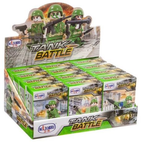 Конструктор Winner Tank Battle 1317 Набор из 12 шт.