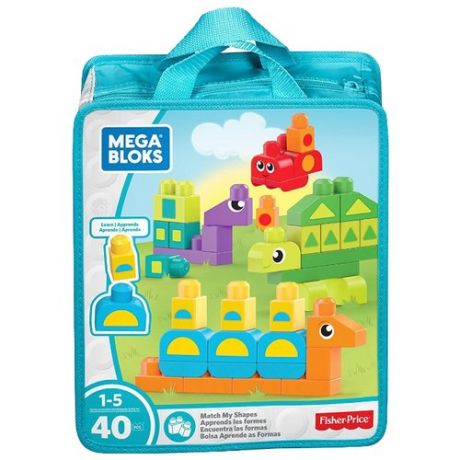 Конструктор Mega Bloks Building Basics DXH34 Найди форму
