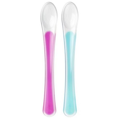 Набор ложек Tommee Tippee 44660041 розовый/голубой