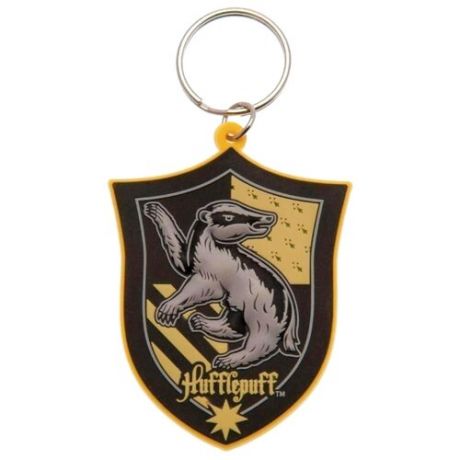 Брелок Pyramid International Harry Potter: Hufflepuff, черный/желтый