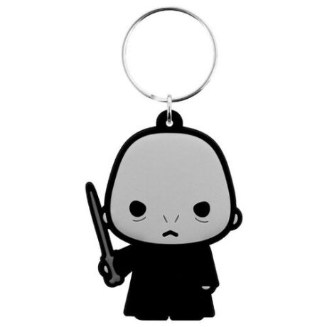 Брелок Pyramid International Harry Potter: Lord Voldemort Chibi, черный/серый