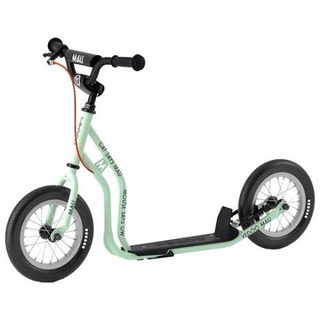 Детский внедорожный самокат Yedoo Mau New, ментоловый