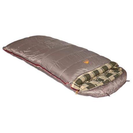Спальный мешок Alexika Siberia Wide Plus olive с левой стороны