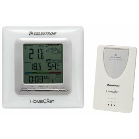 Метеостанция Celestron 47021 HomeCast Weather Station, белый