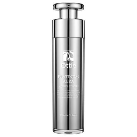 тонер Ottie Platinum Aura Active Toner для лица, 120 мл