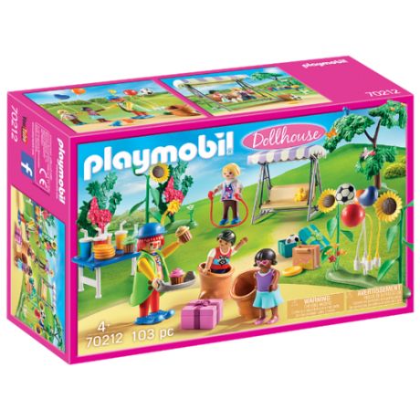 Конструктор Playmobil Dollhouse 70212 Детский день рождения