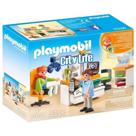Конструктор Playmobil City Life 70197 Врач-окулист