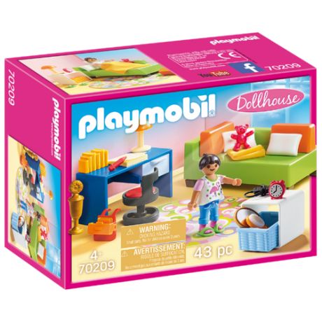 Конструктор Playmobil Dollhouse 70209 Комната подростка