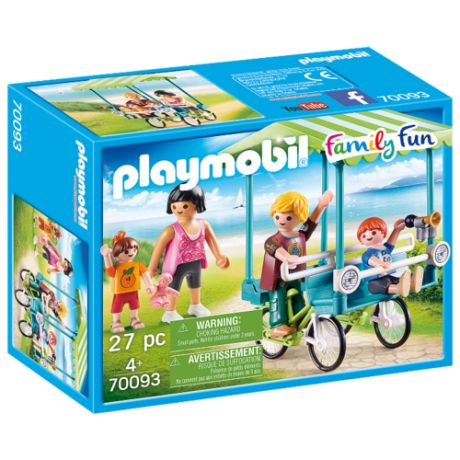 Конструктор Playmobil Family Fun 70093 Семейный велосипед