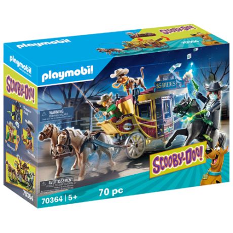 Конструктор Playmobil SCOOBY-DOO! 70364 Приключения на Диком Западе