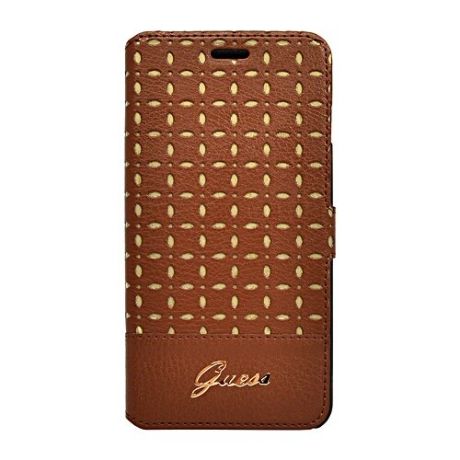 Чехол-книжка Guess Gianina Booktype для Apple iPhone 6 Plus/iPhone 6S Plus коричневый