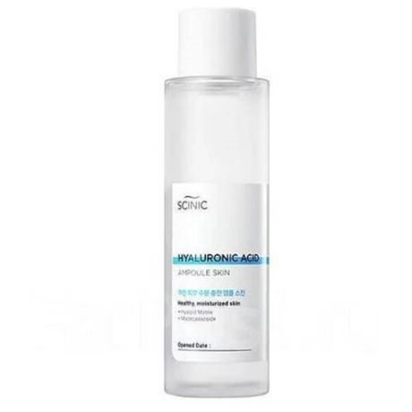 Scinic Тонер Hyaluronic Acid Ampoule Skin, 150 мл