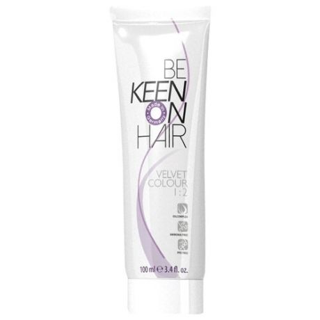 KEEN Be Keen on Hair краска для волос без аммиака Velvet Color, 8.8 Blond Perl, 100 мл