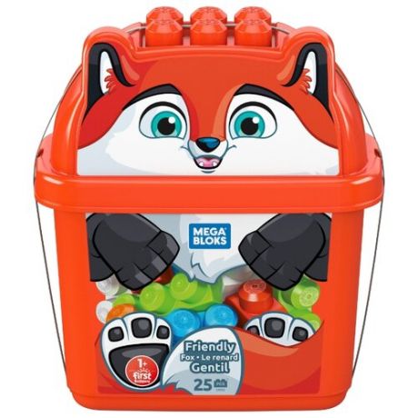 Конструктор Mega Bloks First Builders GRV22 Животные Лисенок