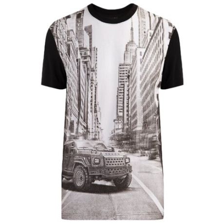 Футболка FiNN FLARE US19-27014 размер 3XL, черный (200)