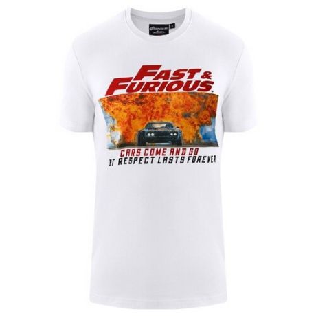 Футболка FiNN FLARE US19-27008 размер L, белый (201)