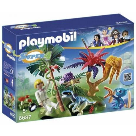 Конструктор Playmobil Super 4 6687 Затерянный остров