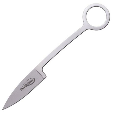 Нож Cold Steel Bird & trout с чехлом серебристый
