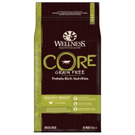 Сухой корм для собак Wellness (1.8 кг) Dog CORE Healthy Weight 1.8 кг