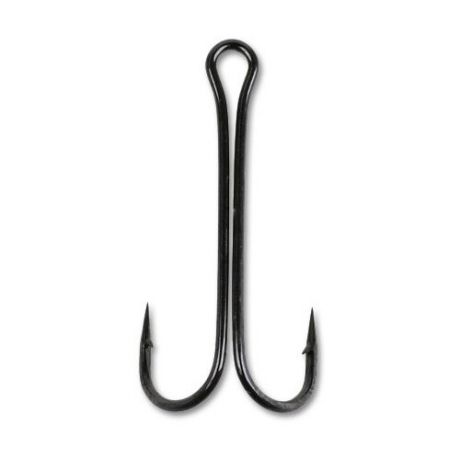 Крючок MIKADO Sensual Hi-Carbon Double Hooks №8 black nickel (10 шт.)