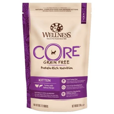 Сухой корм для кошек Wellness Cat CORE Kitten 0.3 кг 300 г