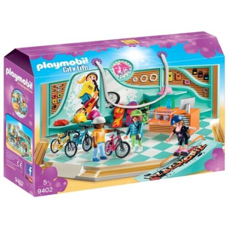 Конструктор Playmobil City Life 9402 Магазин велосипедов