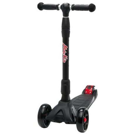 Детский кикборд Moby Kids 64631, черный