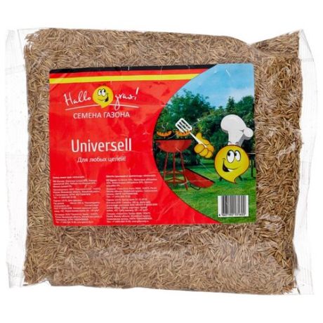 Смесь семян для газона Hallo Gras! Universell, 0.3 кг