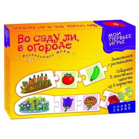 Настольная игра Дрофа-Медиа МПИ. Во саду ли в огороде
