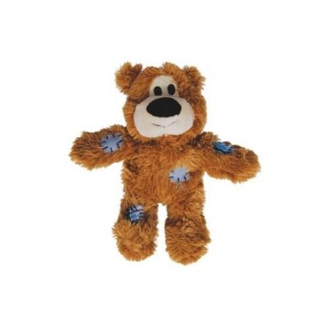 Игрушка для собак KONG WildKnots Мишка малый с канатом внутри (NKR5E)