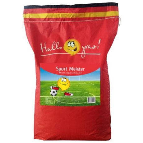 Смесь семян для газона Hallo Gras! Sport Meister, 10 кг