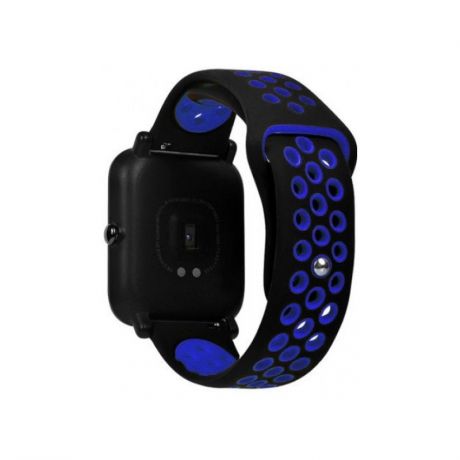 Сменный ремешок Red Line для Amazfit 20 mm (черный с синим)