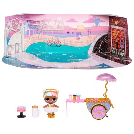 L.O.L. Surprise 572626 Игровой набор с куклой - тележка со сладостями