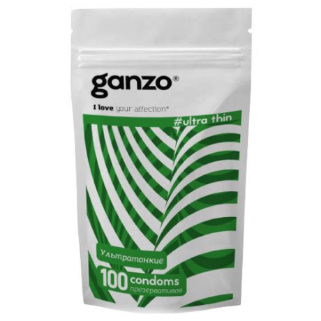 Презервативы Ganzo Ultra Thin, 100 шт.