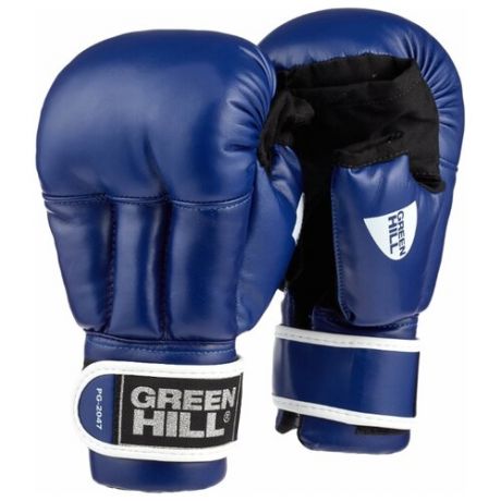 Любительские перчатки Green hill PG-2047 для рукопашного боя синий XL 8 oz