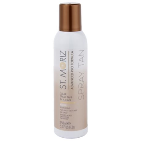 Спрей для автозагара St.Moriz Advanced Pro Formula Clear spray tan in a can Medium 150 мл