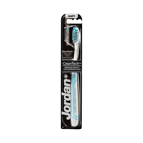 Зубная щетка Jordan Expert Clean soft, голубой