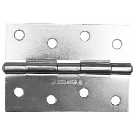 Врезная петля STAYER MASTER 37611-100 100x70x1.8 мм белый цинк
