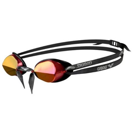 Очки для плавания arena Swedix Mirror 92399 red/yellow/black