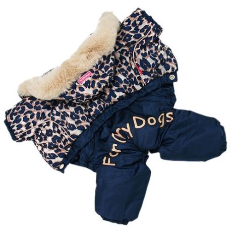 Комбинезон для собак ForMyDogs Лео FW859-2020 M синий