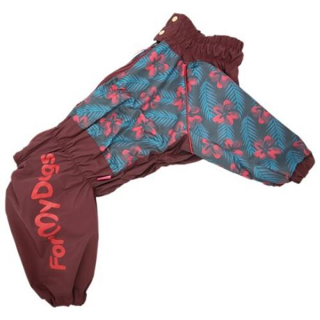 Дождевик для собак ForMyDogs 384/3SS-2019 F C3 коричневый