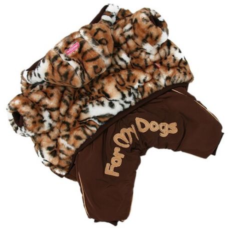 Комбинезон для собак ForMyDogs FW927-2020 F 16 коричневый